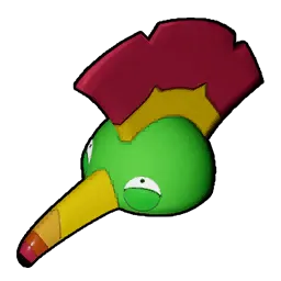 笑脸炸蛋鸟帽设计图1