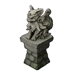 八云犬雕像设计图